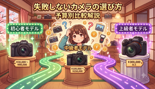 初心者必見！2026年最新のカメラ比較と選び方のコツ【おすすめカメラ9選】